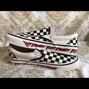Fast Times checkered Vans